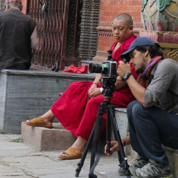 Trabajando en Documental de Nepal