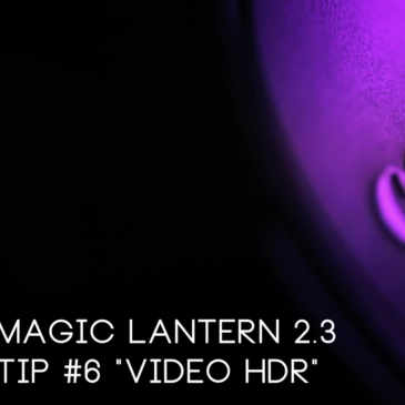 Magic Lantern 2.3 Tip #6 – “Video HDR”
